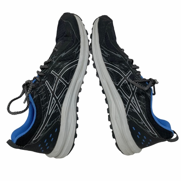Asics Frequent Trail Black Sneakers Size 9.5 - Picture 5 of 11
